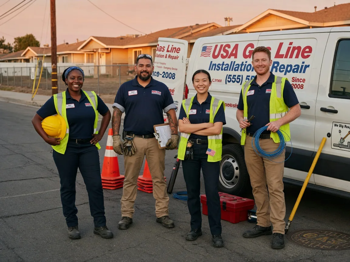 Gas Line Installation company in Vista, CA